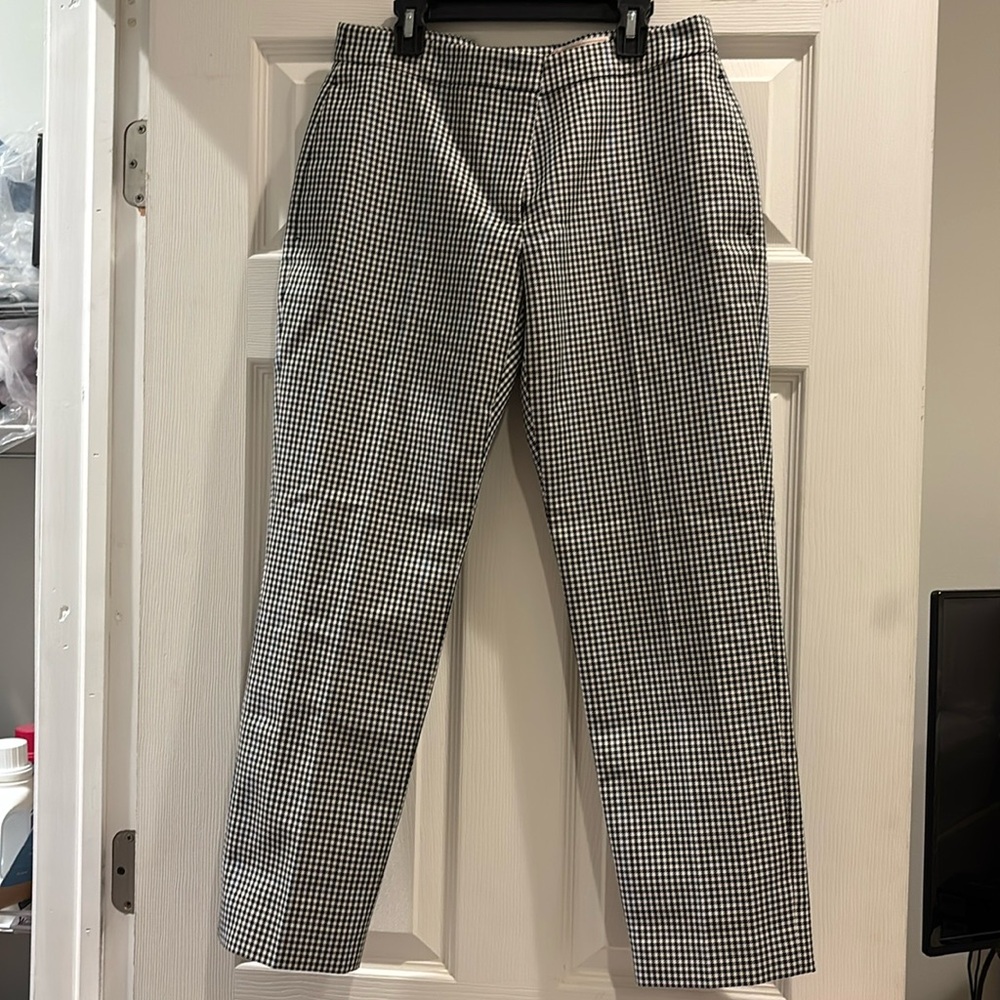 Alexander McQueen houndstooth pants